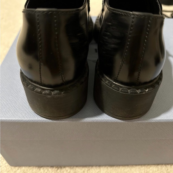 Authentic black Prada loafers in size 37 - Picture 6 of 7